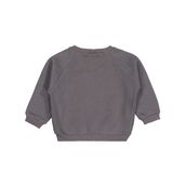 Civil Keep Smiling Etiketli Basic 6-18 Ay Gri Bebek Sweatshirt