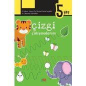 Çizgi Çalışmalarım 5 Yaş Minik Ada Yayınları