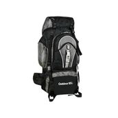 ck cakard Cakard Dağcı Sırt Çantası 80L Outdoor Gri, 80, 985, Gri, üniseks-yetişkin