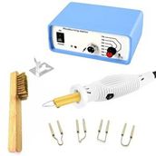 Class Zd-8905 New Isı Ayarlı Ahşap Yakma Makinası 4xgölgeleme Uçlu Set+tel Fırça Mavi