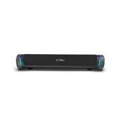 Claw's Prism 6W (3W X2) Chromatic Rgb Işıklandırmalı USB + 3.5mm Audio Çıkışlı Ses Kontrolcülü Kompakt Tasarım Tak-Çalıştır Gaming & Müzik Soundbar Speaker