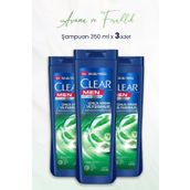 Clear Men Günlük Arınma ve Ferahlık 3x350 ml Şampuan