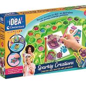 Clementoni 18716 Idea-Parıltılı 3D Gem Çıkartma, Elmas Kit, 7 yaşından büyük çocuklar için yaratıcı oyuncak, hediye seti