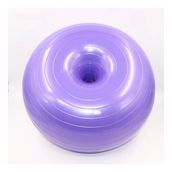 Clifton Yeni Nesil Anti-Brust Yoga Pilates Denge Topu 50 Cm Mor + Pompa
