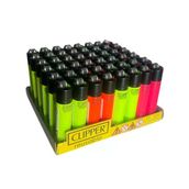 Clipper 8578 Micro Renkli 48 Adet Taşlı Çakmak