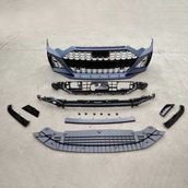 Cmk Audi A6 2019-2021 RS6 Ön Tampon Panjur Seti