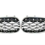 Cmk Bmw 5 Serisi 2004-2009 E60 Diamond Böbrek Krom Çerçeve Panjur