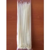 CmSolar 4,8x400 100 Adet Beyaz Nylon 6.6 Kablo Bağı Cırt Kelepçe