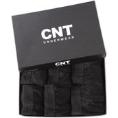 Cnt 6'lı Likralı Premium Paket Siyah Erkek Boxer