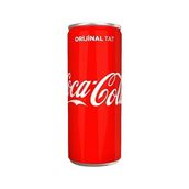 Coca Cola 250 ml Kutu Kola