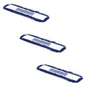 Cod-Ex 3 Adet 40 cm Orlon Nemli Palet Tablet Toz Toplama Statik Mop Takımı Seti