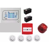 Code sec Konvansiyonel Sistem Yangın Alarm Seti 4 Lü