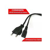 CODEGEN 1-23561 Cpv185 1.5 Metre 0.30Mm Kalınlıkta 2 Uçlu Notebook Güç Power Kablosu