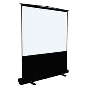 Codegen 221x123 cm Taşınabilir Portatif Pull Up Floor Screen Projeksiyon Perdesi