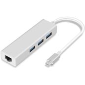 Codegen CDG-CNV85 USB Type C to Gigabit RJ45 3 Port USB 3.0 USB Ethernet Adaptör