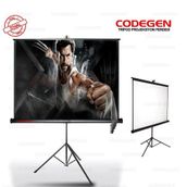 Codegen TX-20 200x200 cm 3 Ayaklı Tripod Film Projeksiyon Perdesi