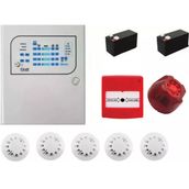 Codesec Konvansiyonel Sistem Yangın Alarm Seti 5 Li CODEK4A5
