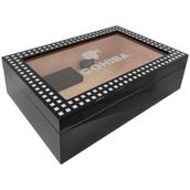 Cohiba Humidor Siyah Puro Kutusu