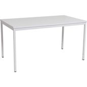 Çok Amaçlı 160 cm Masa, Yemek Masası, Ofis Çalışma Masası, Bilgisayar Masası, Gri - 160x80x75h cm