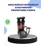Çok Amaçlı Ayaklı Lastik Pompası Yüksek Hassasiyetli