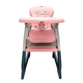 Çok Fonksiyonlu Pembe Mama Sandalyesi/Masa-sandalye Takımı 6 Ay - 4 Yaşa Kadar (BC20P) PEMBE