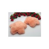 ÇOK ŞIK YAVRUAĞZI PELUŞ ÇITÇITLI SAÇ TOKASI 2'Lİ Pembe Tek Ebat