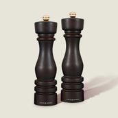 Cole & Mason London Çikolata Renkli Ahşap 220 mm Tuz ve Biber Değirmenleri