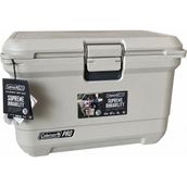 Coleman Pro 45QT Kamp Buzluğu 43L Taşınabilir 4 Gün Soğuk Tutar 74 Kutu Kapasiteli Tekne Yat Karavan - Bej - 49 lt