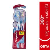 Colgate 360 Interdental 1+1 Orta Diş Fırçası