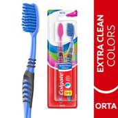Colgate Extra Clean Colors 1+1 6 Adet Diş Fırçası