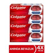 Colgate Optic White Anında Beyazlık 4x75 ml Diş Macunu