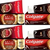 Colgate Optic White Çay Kahve Sigara 4x125 ml Diş Macunu
