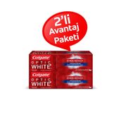Colgate Optik Anında Beyazlık 2x75 ml Diş Macunu