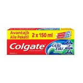 Colgate Üçlü Etki 2x125 ml 4 Adet Diş Macunu