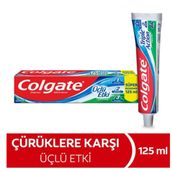 Colgate Üçlü Etki Nane Ferahlığı 125 ml Diş Macunu TYC00315744340
