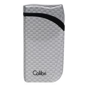 Colibri Falcon Karbon Desenli Gümüş Puro Çakmağı