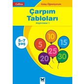 Collins Kolay Öğreniyorum - Çarpım Tabloları Alıştırmalar 1 5-7 Yaş - Peter Clarke