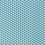 Colourmat Petek Desenli Paspas Pvc Islak Zemin Paspası - 90 x 120 cm - Turkuaz