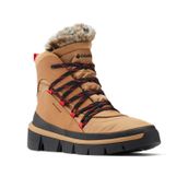 Columbia 1945351 Keetley Shorty Siyah - Kahve Renk Tüylü Kalın Taban Kadın Bot