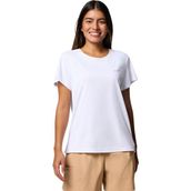 Columbia AL3349-100 Beyaz Bluevista Hill Kadın Outdoor T-Shirt