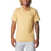 Columbia AO2933-292 Tech Trail Kahverengi Outdoor Polo Erkek T-Shirt