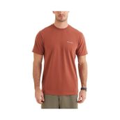 Columbia CS0282 CSC M Basic Sm Logo Brushed Ss Tee Kahverengi Erkek T-shirt