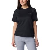 Columbia Summit Valley Siyah Kısa Kollu Kadın T-shirt
