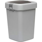 Comfort Kilitli Gri 18 lt Çöp Kovası