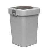 Comfort Kilitli Gri 8 lt Çöp Kovası