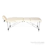Comfort Plus 7847 Cream Katlanabilir Alüminyum Masaj Masası