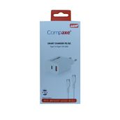 Compaxe CTA-350TT 35 W 5 V 3 A PD-QC+ Type C to Type C Şarj Kablosu