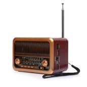 Comse 3315 Taşınabilir Nostaljik Radyo Bluetooth Tf Kart USB Destekli Mp3 Çalar Hoparlör