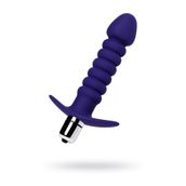 Condal anal vibratör, suya dayanıklı, silikon, mor, 14 cm, Ø 2,9 cm