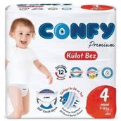 Confy Premium No:4 Maxi Külot Bebek Bezi